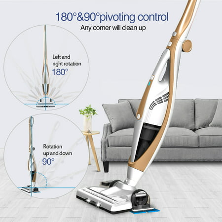 Liiva Cordless Vacuum Cleaner?5 in 1 Upright Vacuum Cleaner with High Power?Lightweight Stick and Handheld Vacuum and Floor (Best Type Of Mop For Hardwood Floors)