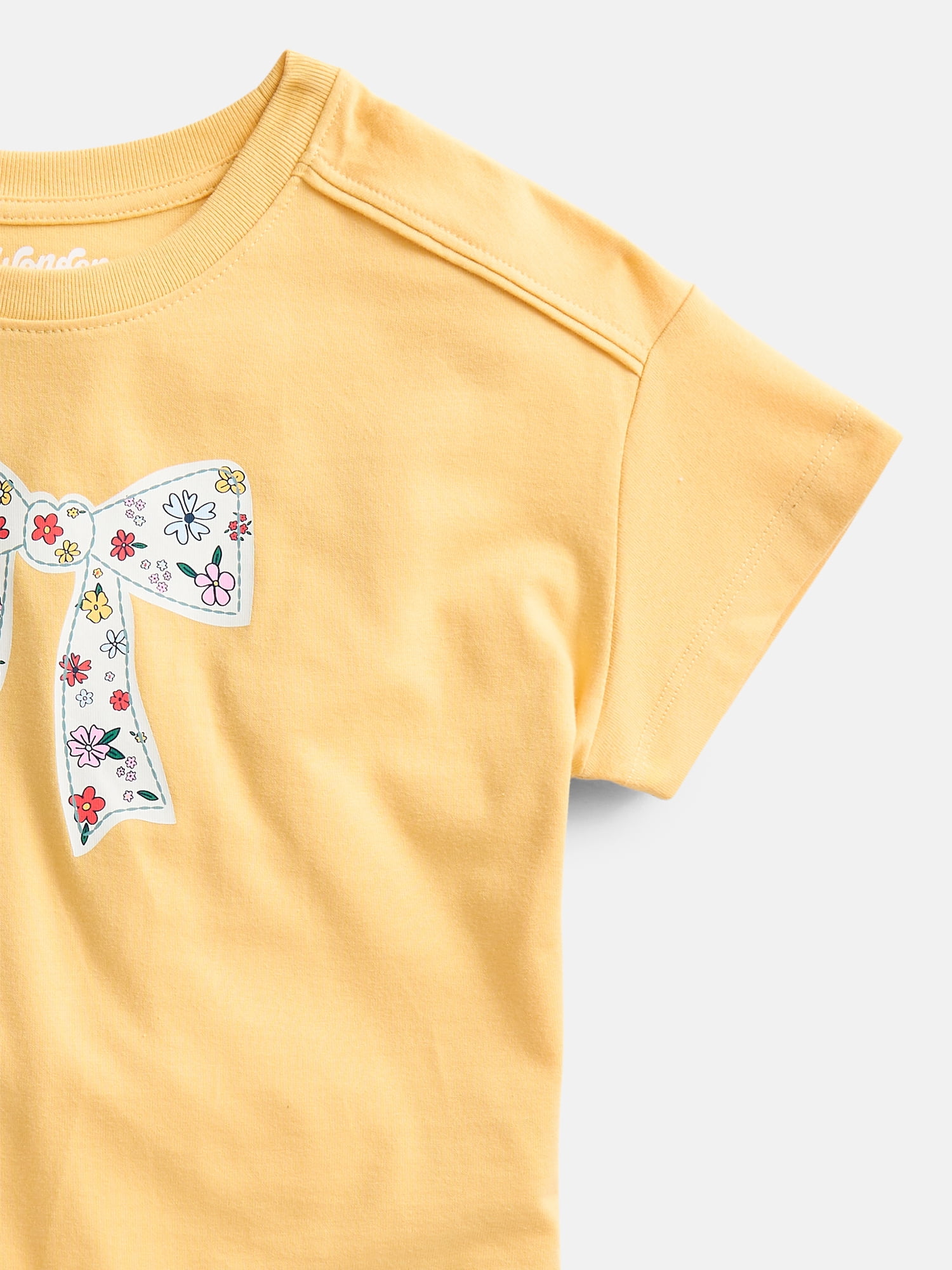 Wonder Nation Girls Graphic Tee with Short Sleeves, Sizes 4-10