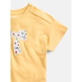 thumbnail image 3 of Wonder Nation Girls Graphic Tee with Short Sleeves, Sizes 4-10, 3 of 3