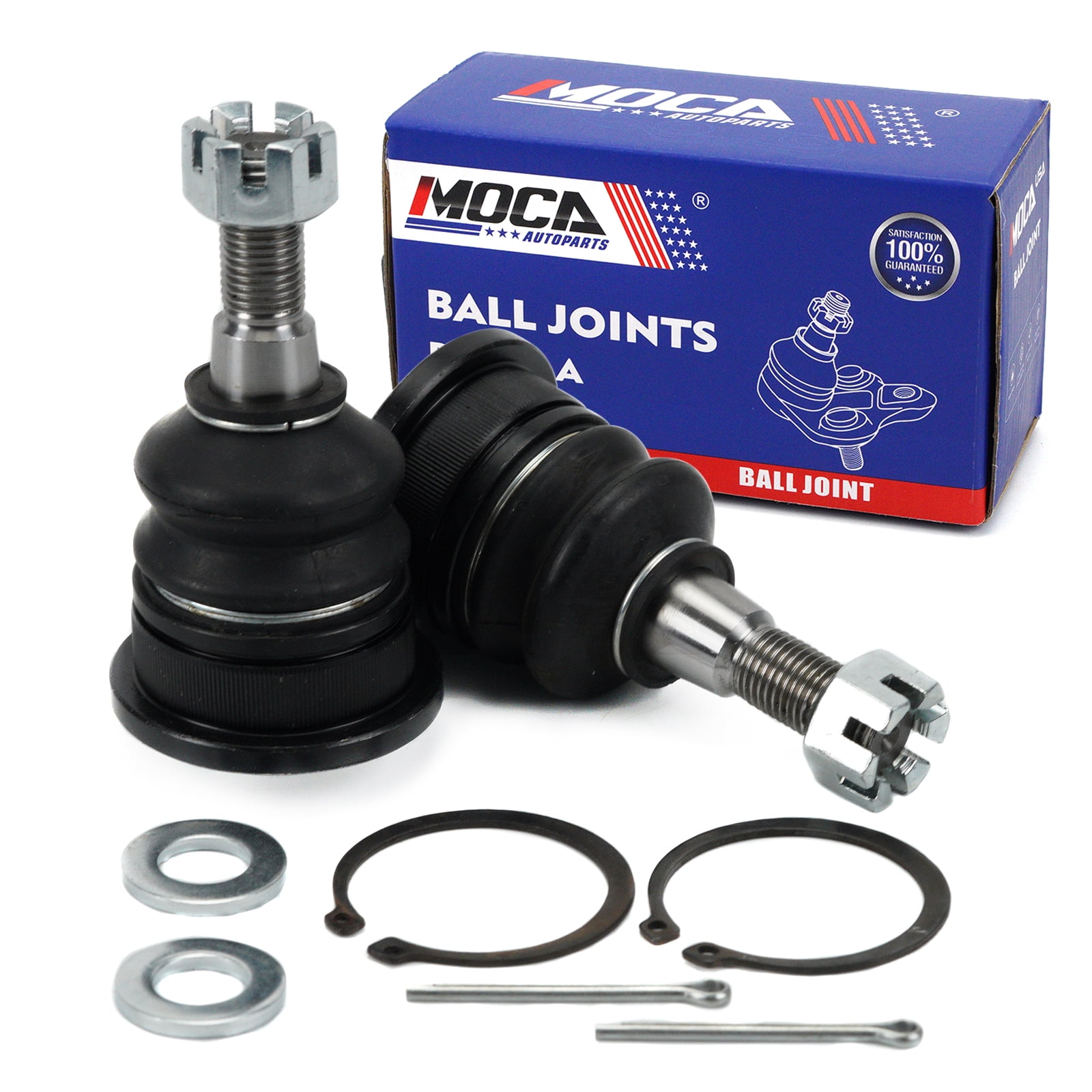 MOCA AUTOPARTS 4x Front Upper & Lower Ball Joints Fit for 2009-2010 Dodge Ram 1500 & 2013-2018 Ram 1500