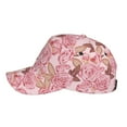 thumbnail image 2 of Lsque Rose Flowers Baseball Cap Trucker Low Profile Hat Golf Dad Hat Adjustable Original Classic Unconstructed Plain Cap Men Women, 2 of 9