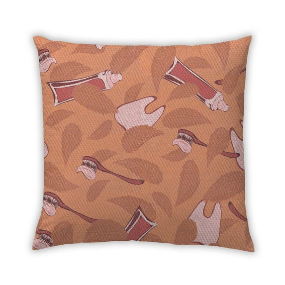 Ahgly Company Outdoor Square Contemporary Throw Pillow, 18 inch by 18 inch