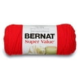 thumbnail image 2 of (6 pack) Bernat® Super Value™ #4 Worsted (Medium) Acrylic Yarn, True Red 7oz/197g 440 Yards, 2 of 6