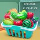 thumbnail image 3 of Juguete de cocina de simulación para niños, juego de carrito de compras, frutas, verduras, comida, casa de juegos, juguetes educativos para niñas, regalos de cumpleaños, 2023, 3 of 4