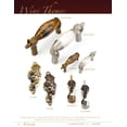 thumbnail image 2 of Schaub And Company 945 Tuscan 4-9/16" Center To Center Grape Vine Vineyard Solid Brass, 2 of 3