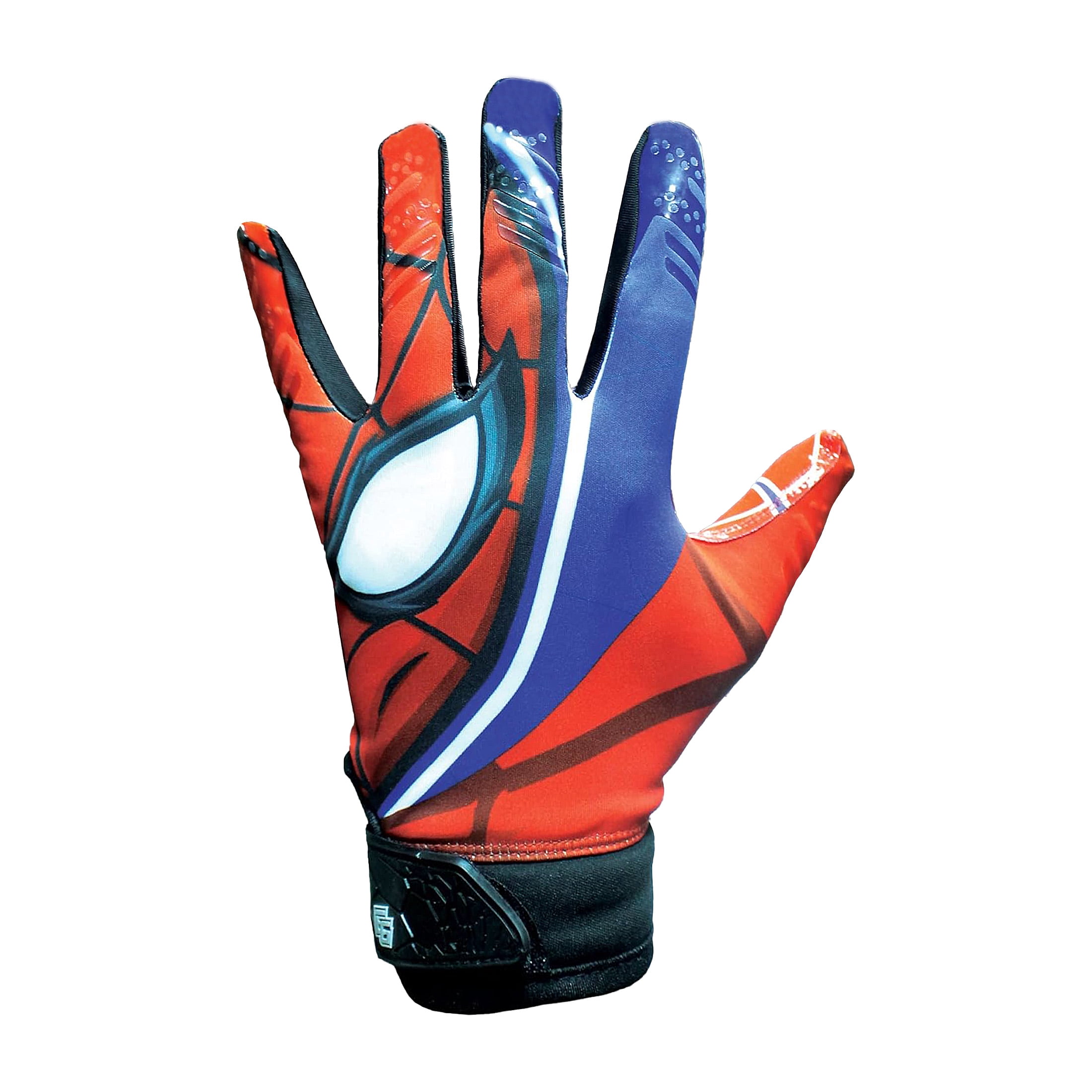 Lupine Spider Football Gloves Tacky Grip Super Sticky Receiver 1-Pack Youth XS-S