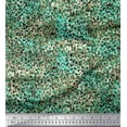 thumbnail image 1 of Soimoi Georgette Viscose Fabric Leopard Animal Skin Printed Craft Fabric by The Yard 42 Inch Wide, 1 of 3