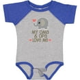 thumbnail image 3 of Inktastic Oma and Opa Love Me Boys or Girls Baby Bodysuit, 3 of 5