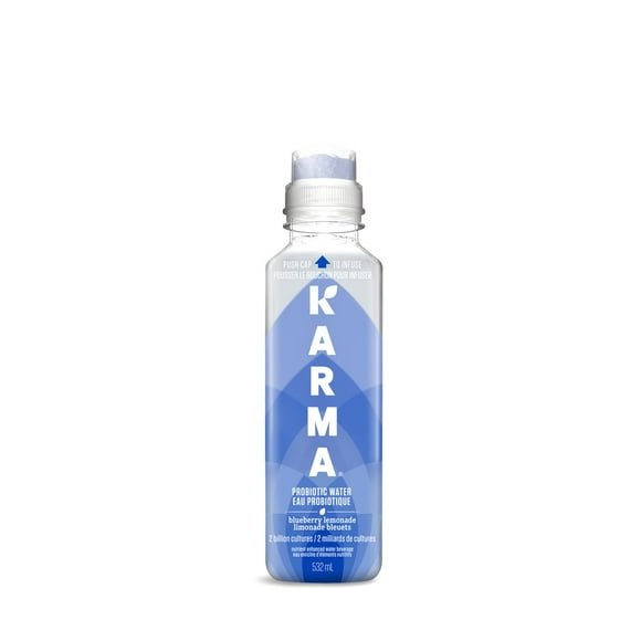 Karma Probiotic Water, Blueberry Lemonade, Nutrient Enhanced Water Beverage