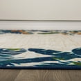 thumbnail image 3 of World Rug Gallery Contemporary Floral Border Indoor/Outdoor Area Rug - MULTI 5' X 7', 3 of 9
