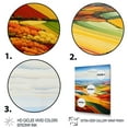 thumbnail image 3 of Designart "Golden landscapes Of Colora" Farmhouse Floater Framed Wall Art Print, 3 of 7