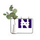 thumbnail image 1 of Marco De metal Unbranded Símbolo De moneda Nigeria nairas Florero Cerámica decoración, 1 of 4