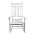 thumbnail image 6 of wooden porch rocker chair  Black, without mat, 6 of 9