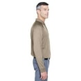 thumbnail image 3 of Harriton M211L Men's Advantage Long Sleeve Tactical Polo-Desert Khaki-XS, 3 of 3