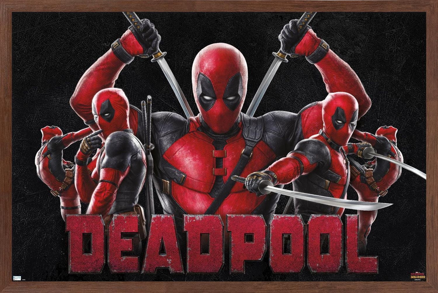 Marvel Deadpool & Wolverine - Deadpool Wall Poster