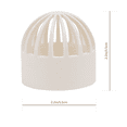 thumbnail image 4 of 2PCS Fish Tank Permeable Net Seafood Pond Overflow Filter Screen Permeable Cover, 4 of 8