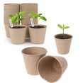 thumbnail image 4 of 60-Pack Biodegradable Pulp Seed Starter Pots, Seedling Trays for Germination, Eco-Friendly Plant Cups for Gardening, 4 of 4