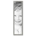 thumbnail image 2 of ArtToFrames 12" x 50" Classic Silver Picture Frame, 12x50 inch Silver Wood Poster Frame (WOM-4926), 2 of 7
