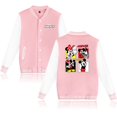 thumbnail image 3 of Chaqueta universitaria de béisbol estilo aviador de Mickey Minnie Mouse para hombre y mujer, chaquetas estilo hip hop estilo Harajuku, abrigos individuales para niños y niñas, 3 of 5