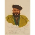 thumbnail image 2 of Alexander Evgenievich Yakovlev 11x14 Gold Ornate Wood Frame and Double Matted Museum Art Print Titled - Sir Mohamed Nazim Khan, Mir De Hounza, Baltit (1931), 2 of 4