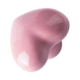 thumbnail image 2 of Tirador de cerámica Wosthever en forma de corazón Color sólido decorativo para el hogar baño cajón armario, 2 of 6