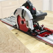 Milescraft 1409 Track Saw Guide Universal Compatibility for Circular Saws with Blades up to . 50 Expandable Cutting Range with 2 Cutting Depth. All Aluminum Construction. Saw Blade