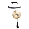 thumbnail image 3 of Woodstock Wind Chimes Signature Collection, Emperor Gong, Medium 34'' Black Wind Gong EGCB, 3 of 7