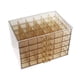 thumbnail image 5 of Caja de almacenamiento de joyas de acrílico con purpurina y diamantes de imitación para decoración de uñas, 120 unidades marrón claro, 5 of 7