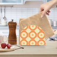 thumbnail image 2 of Yayeee Napkin Holder for Table Kitchen Paper Tissue Organization, Orange Circle, 2 of 8