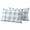 Blue, variant on Outdoor Waterproof Pillow Covers Simple White Pink Buffalo Checker Decorative Throw Pillow Protectors,Pillowcase Cushion Cases for Patio Sofa Garden Couch,16x16in,Pack of 2