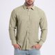 thumbnail image 1 of Ceisia Men's Oversize Flax Long-Sleeve Button-Down Shirt for Spring/Summer Casual & Smart Wear Gift, 1 of 6