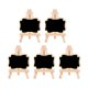 thumbnail image 2 of Pizarras de pizarra Macarena 5x con soporte de caballete Decoración de mesa de boda, 2 of 8