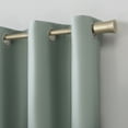 thumbnail image 3 of Sun Zero Cyrus Thermal 100% Blackout Grommet Curtain Panel, 40"X96", Mineral, 3 of 10