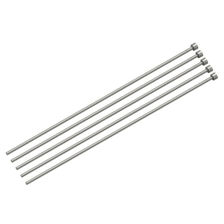 

Straight Ejector Pins 2.5mm Dia 65Mn Steel Round Tip Punch 200 Length for Mechanical 5Pack