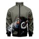 thumbnail image 3 of Chaqueta con cremallera y cuello alto 3D de Monkey Animel para hombre y mujer, chaqueta informal de manga larga, ropa de alta calidad, 3 of 5