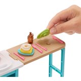 Barbie Breakfast Playset With Stacie Doll - Working Waffle Maker & Whipped Cream Machine