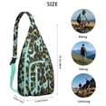 thumbnail image 3 of Romantic Leopard Print Crossbody - Soft Watercolor Spot Pattern Shoulder Bag (Feminine Animal Aesthetic, Lightweight & Comfortable), 3 of 4