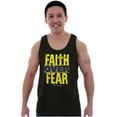 thumbnail image 5 of Christian Religion Faith Over Fear Tank Top T Shirts Men Women Brisco Brands S, 5 of 6