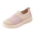 thumbnail image 2 of Willtoo Women Knit Slip On Sneakers Breathable Mesh Casual Walking Shoes Round Toe Lightweight Soft Sole Comfort Daily Loafers, 2 of 5