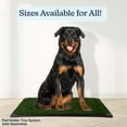 thumbnail image 4 of PETMAKER 41x27 Artificial Grass Pee Pads - Set of 3 Replacement Pads, 4 of 11