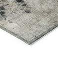 thumbnail image 5 of HomeRoots 606131 8 x 10 ft. Taupe & Charcoal Abstract Washable Indoor & Outdoor Rectangle Area Rug, 5 of 5