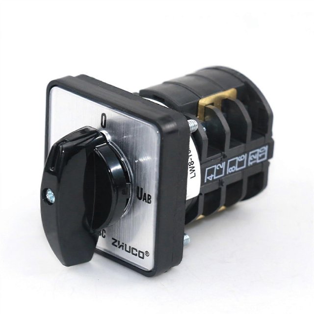 LW8D10/YH3.3 10A 660V Four Position ThreePhase Measurement Voltmeter Conversion Selector Changeover Transfer Cam Switch