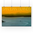 thumbnail image 2 of San Juan Islands, Washington, Sunset (36x54 Giclee Gallery Art Print, Vivid Textured Wall Decor), 2 of 3