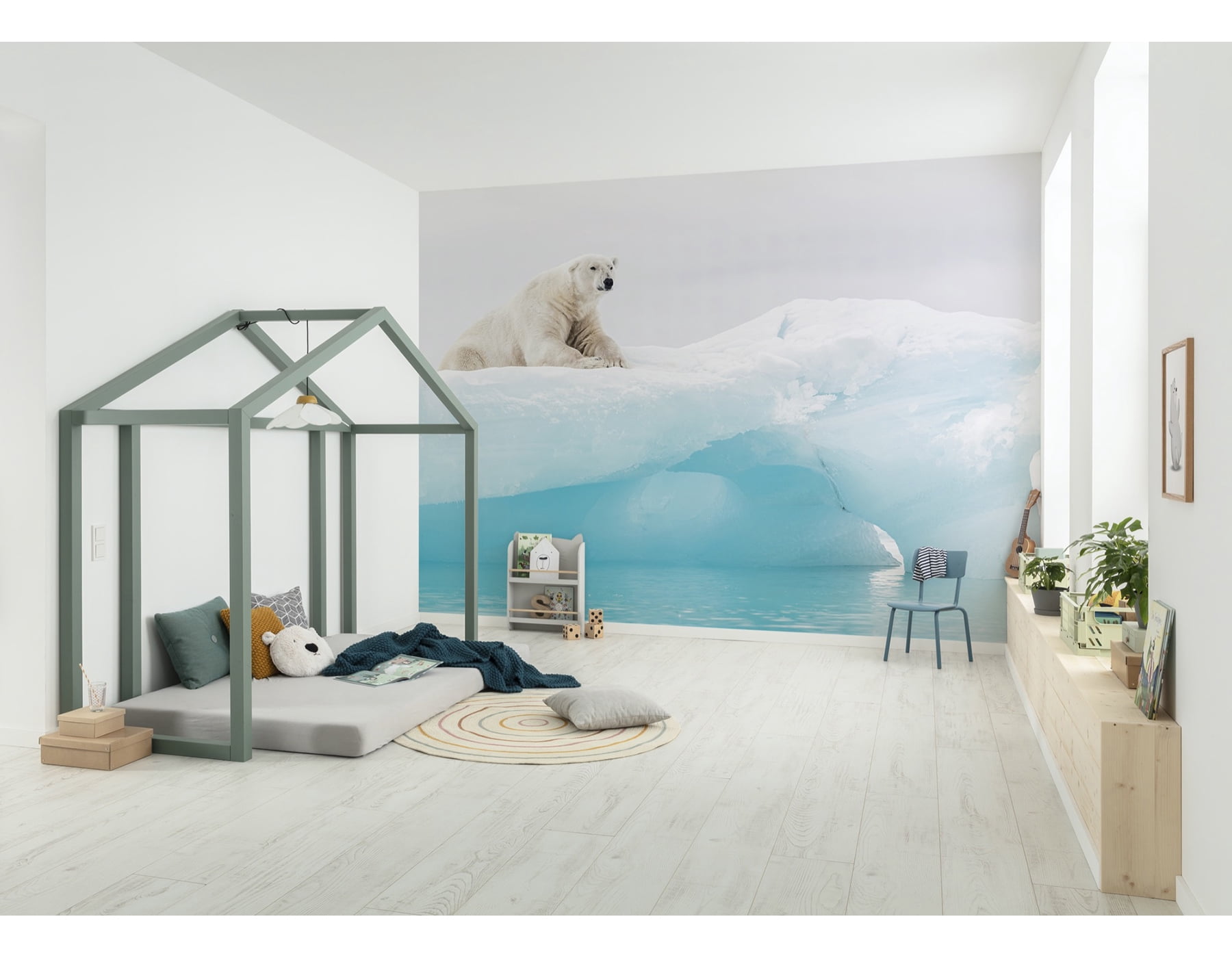 Komar Arctic Polar Bear Wall Mural