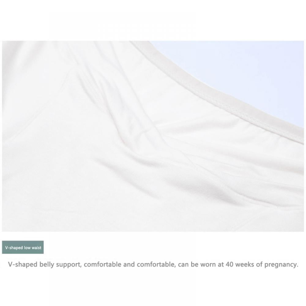 Low Waist Modal Maternity PantiesPregnant Underwear Pregnancy Boyshorts  V-shaped Belly Support Maternity Briefs