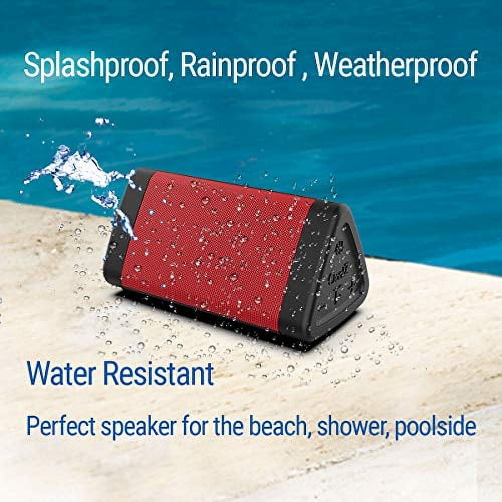 OontZ Angle 3 Bluetooth Speaker, up to 100 ft Wireless Range, Portable Wireless Speaker for iPhone, Android Phones, Louder Volume, Crystal Clear Sound, Rich Bass, Waterproof (Red)