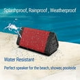 thumbnail image 6 of OontZ Angle 3 Bluetooth Speaker, up to 100 ft Wireless Range, Portable Wireless Speaker for iPhone, Android Phones, Louder Volume, Crystal Clear Sound, Rich Bass, Waterproof (Red), 6 of 7