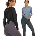 thumbnail image 2 of Classic-Fit Long-Sleeve Crewneck T-Shirt Relaxed fit comfort wear for Daily life (Available in Plus Size), 2 of 6