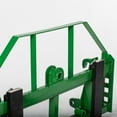 thumbnail image 3 of Titan Attachments Standard Series Global Euro Pallet Fork Frame with 42" Fork Blades, Fits John Deere Style Tractors, Hay Spear Sleeves Included, 2" Receiver Hitch, Rated 4,000 LB, 3 of 8