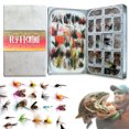 thumbnail image 2 of Countdown Sets Fly Fisherman's Calendar for Advent 2025 Christmas Fishing Advent Calendar with 24 Fishing Fly Hooks Countdown, 2 of 9
